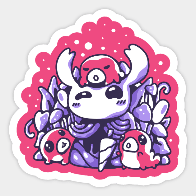 Grubs Protector II Sticker by evasinmas